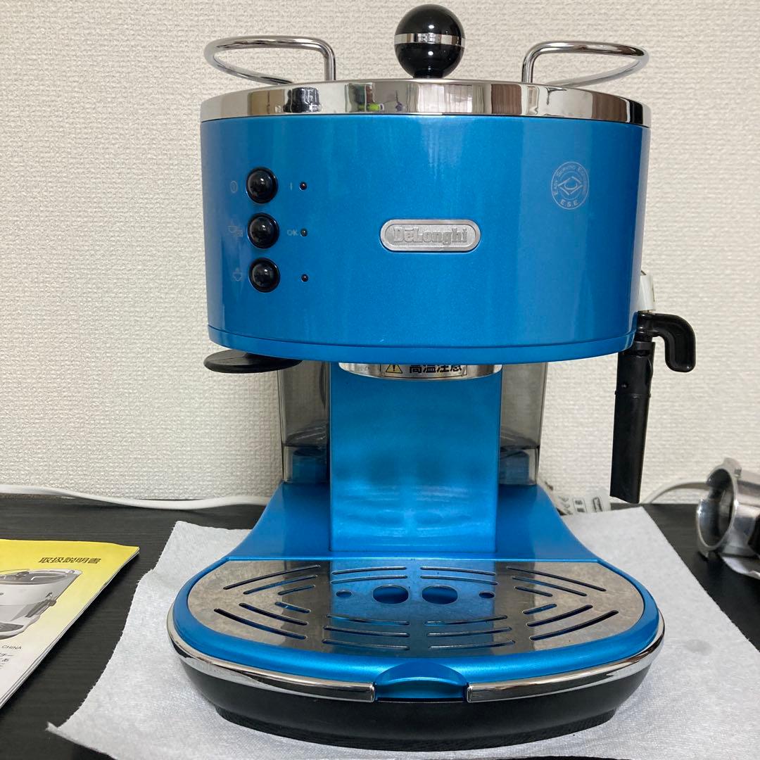 デロンギ　エスプレッソ マシン ECO310B 青 ブルー De'Longhi