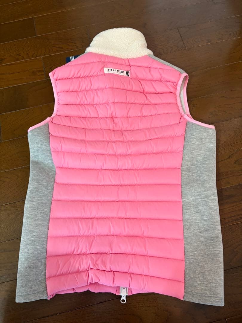 muta marineピンク/グレー キルティングセットアップ　サイズ5(M)
