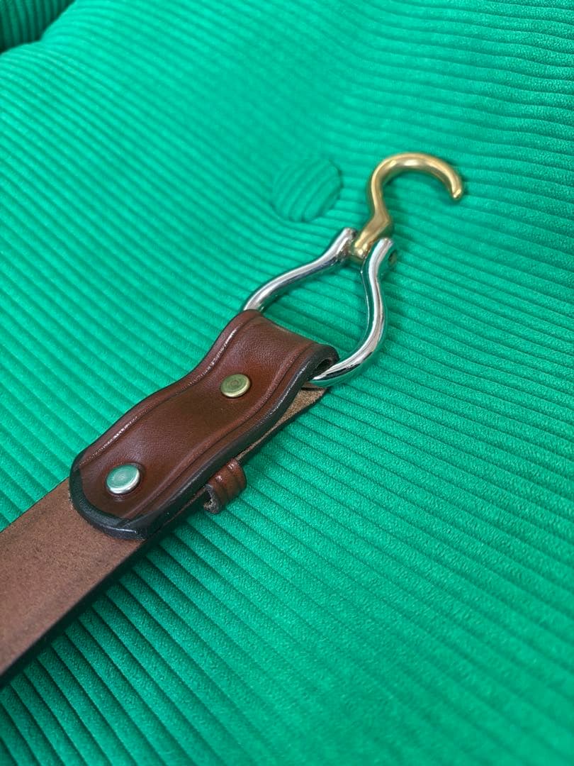 TORY LEATHER レザーフックベルト 別注 オーク