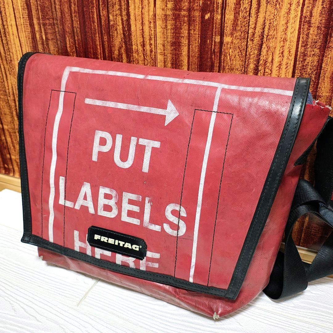 【訳あり】FREITAG DRAGNET PUT LABELS HERE レア