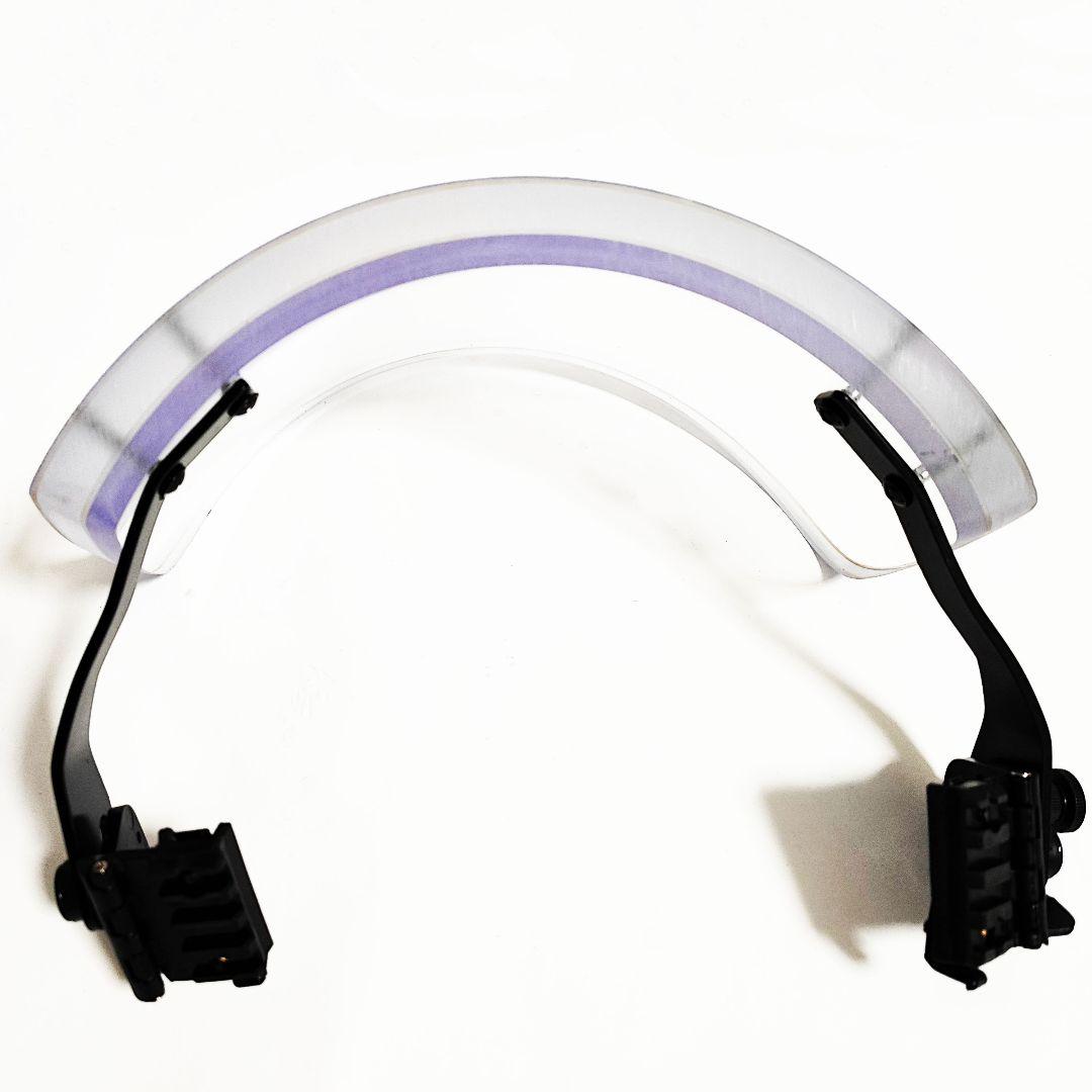 NIJ IIIA レベル3A 防弾バイザー 防弾シールド ヘルメット用