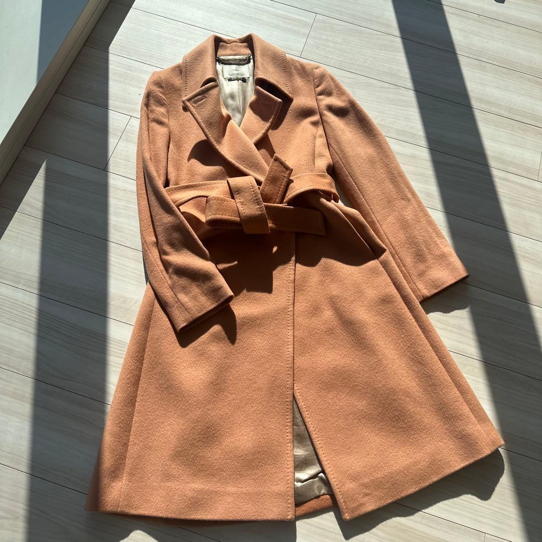 INED イネド　カシミヤ　ロング チェスター　コート 9