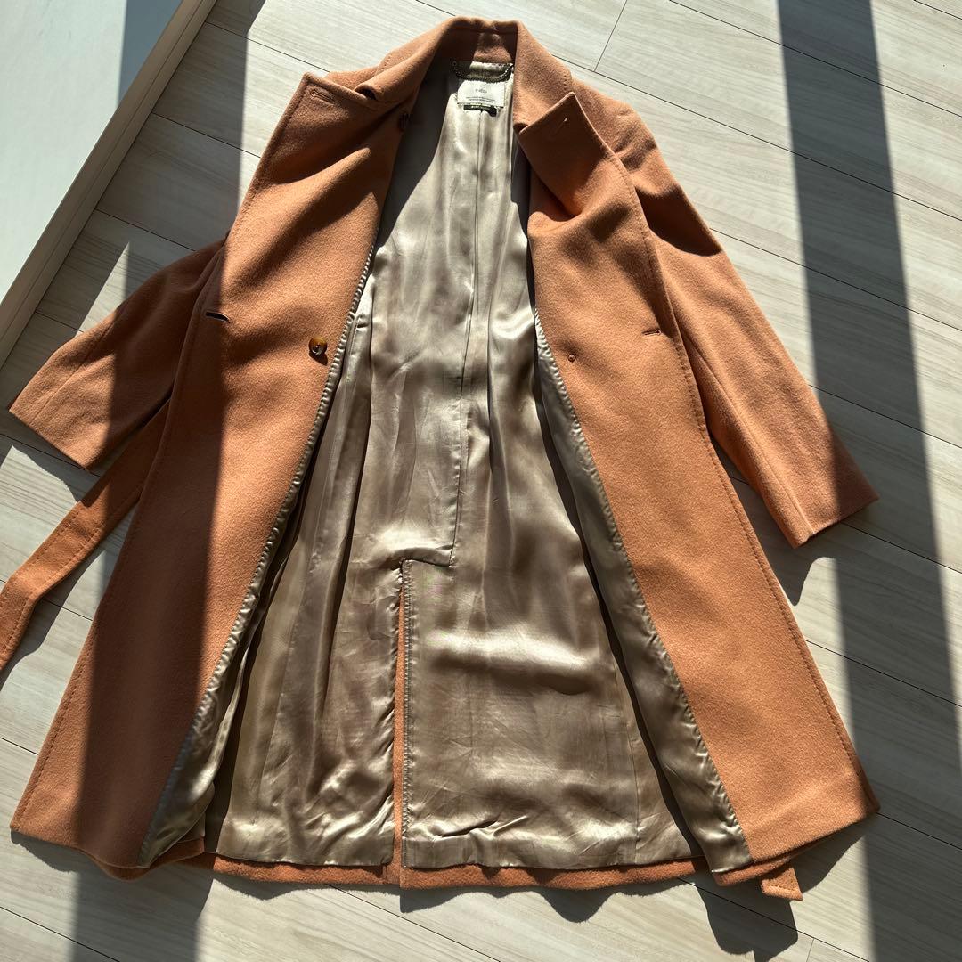 INED イネド　カシミヤ　ロング チェスター　コート 9