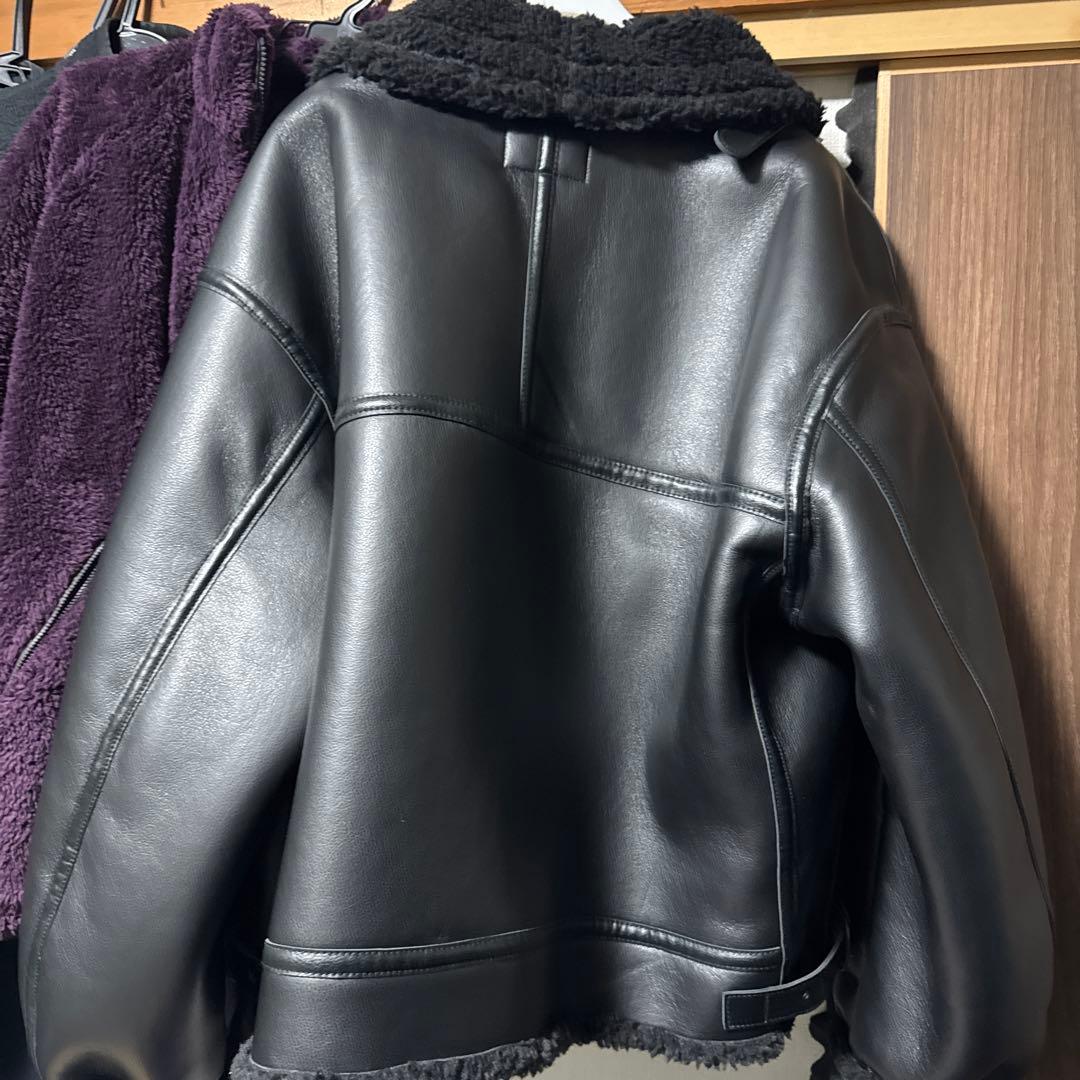 WTAPS ダブルタップスレザーボアジャケット