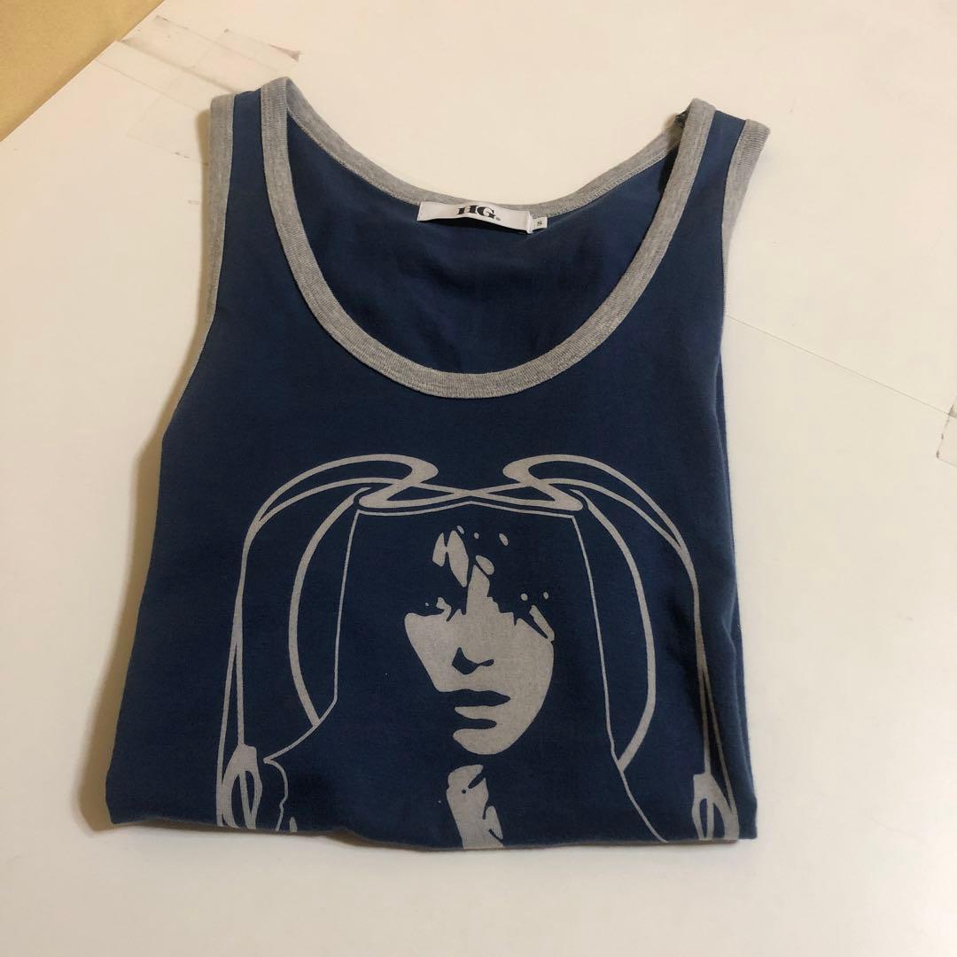 HYSTERIC GLAMOUR タンクトップ ネイビー
