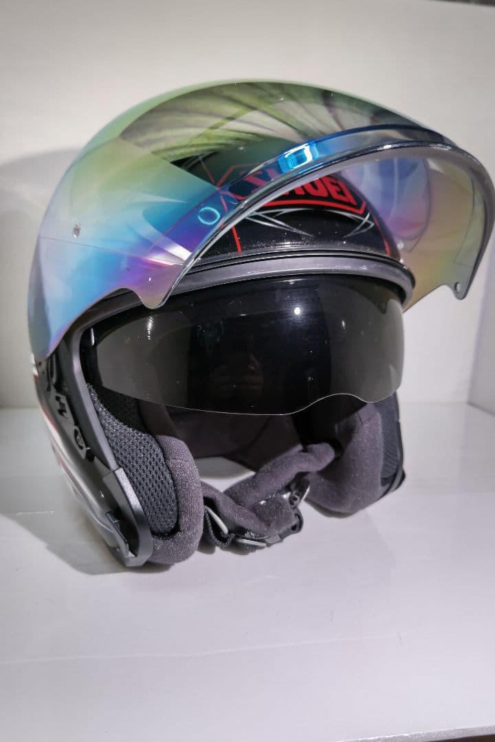 SHOEI J-Cruiseジェットヘルメット ミラーシールド付きMサイズ