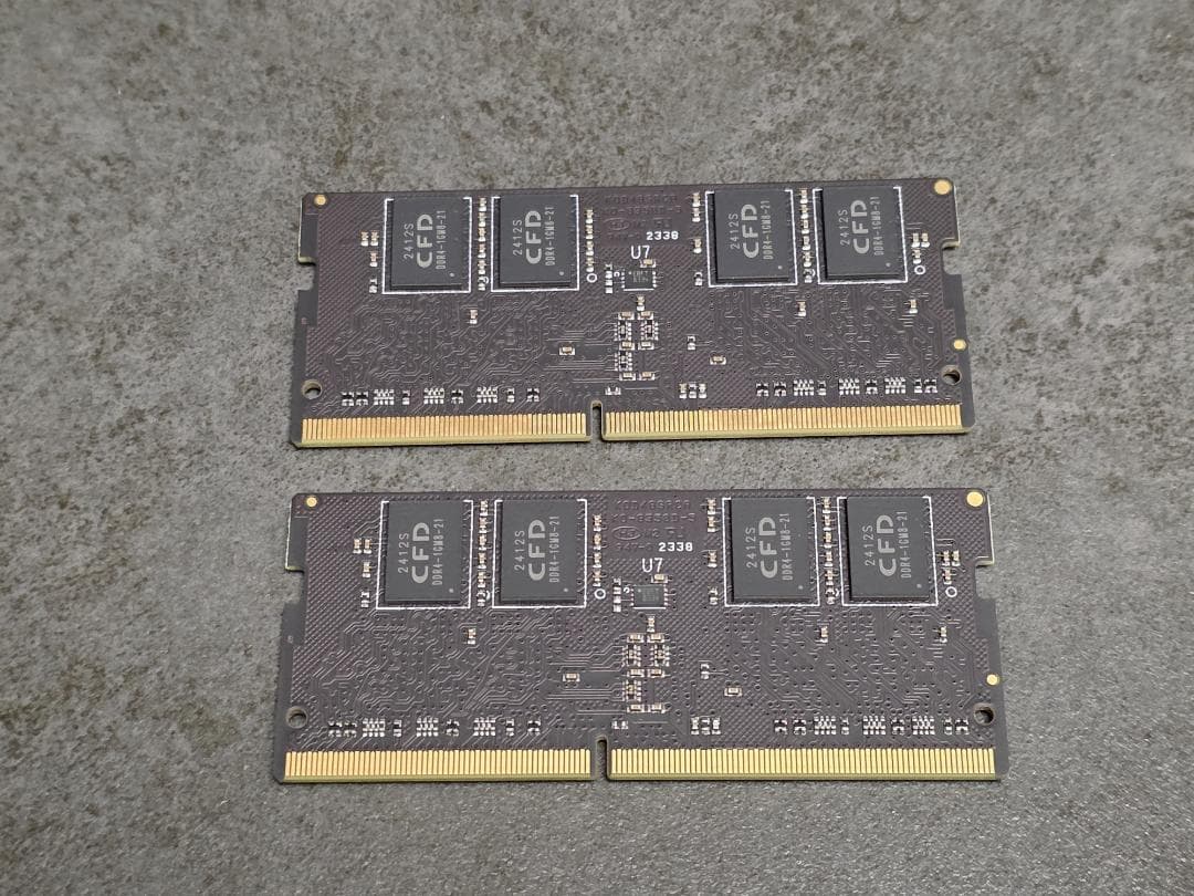 CFD DDR4 2133 8GB x 2枚