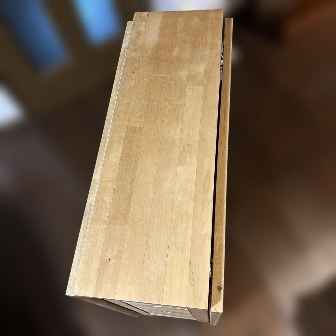【良品】IKEA NORDEN ゲートレッグテーブル バタフライテーブル