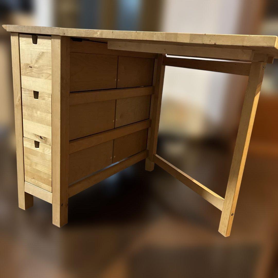 【良品】IKEA NORDEN ゲートレッグテーブル バタフライテーブル