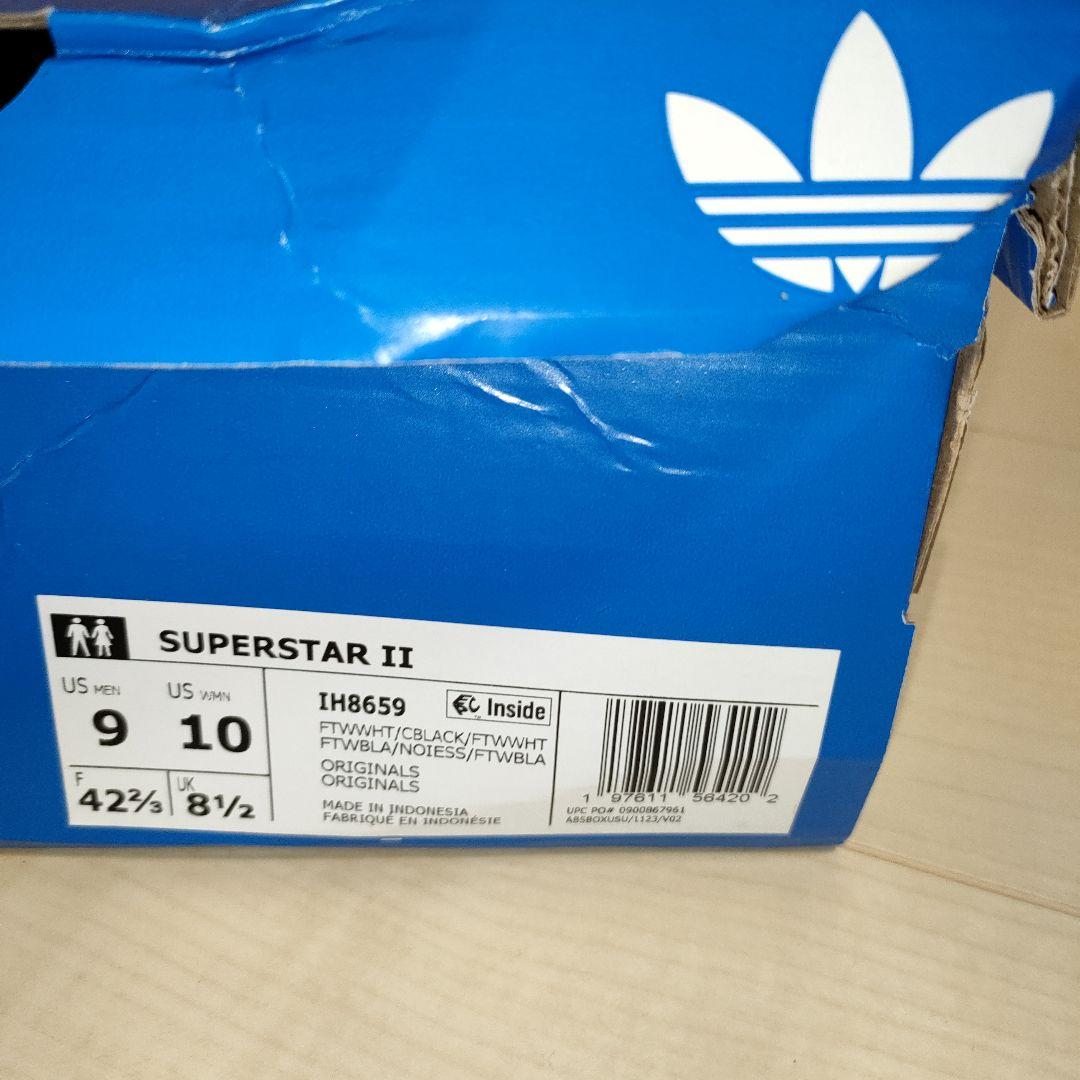 s*y様 adidas Superstar ホワイト/ブラック 9 US