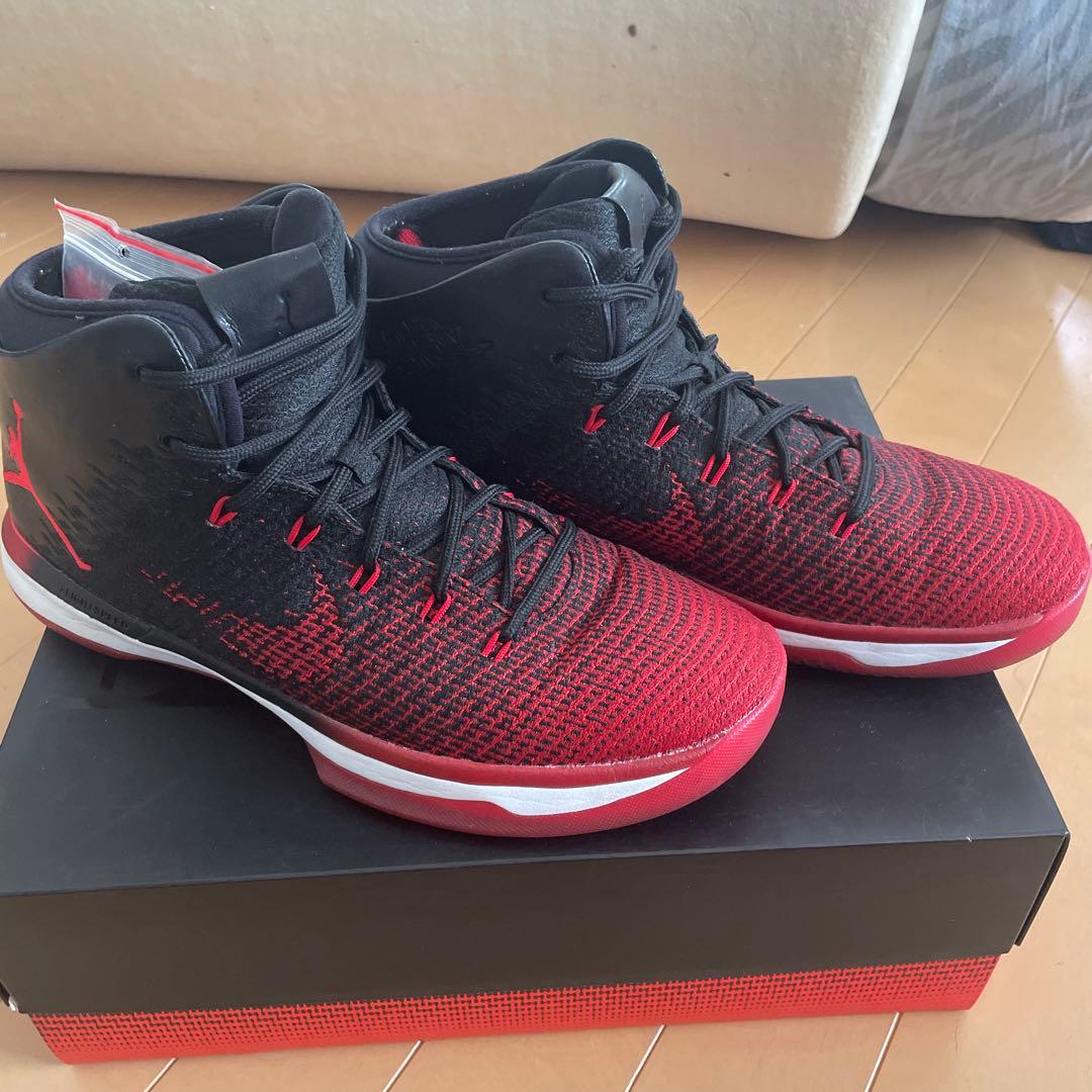 Nike Air Jordan ハイカットシューズ レッド/ブラック
