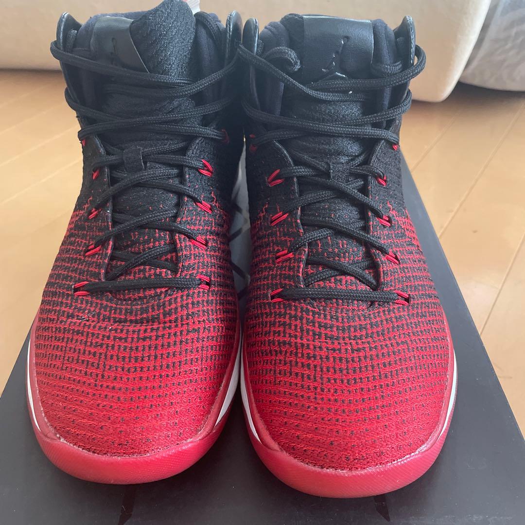 Nike Air Jordan ハイカットシューズ レッド/ブラック