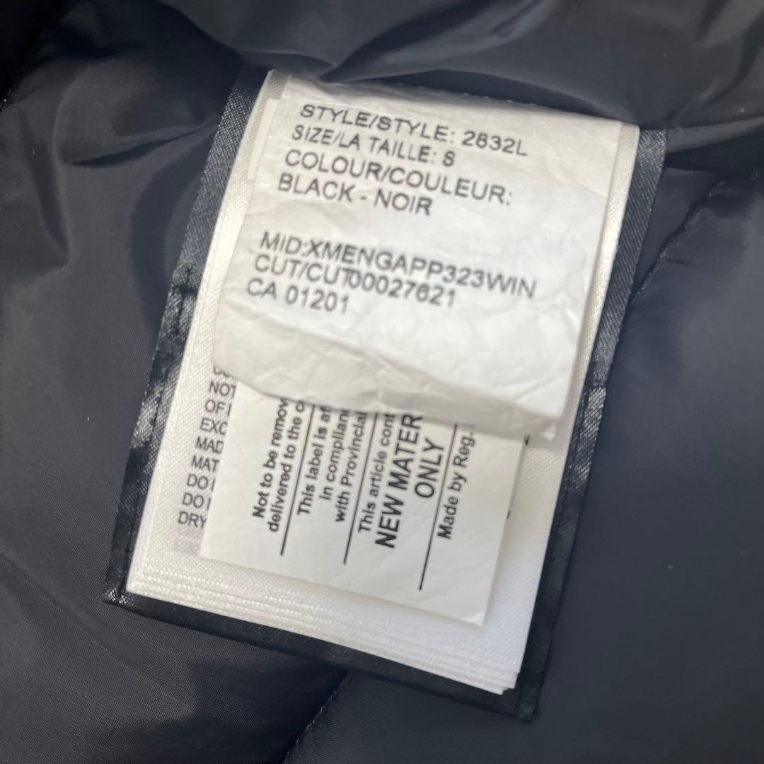 【美品✨】カナダグース 黒 ダウンベスト　レディース　S ブラック