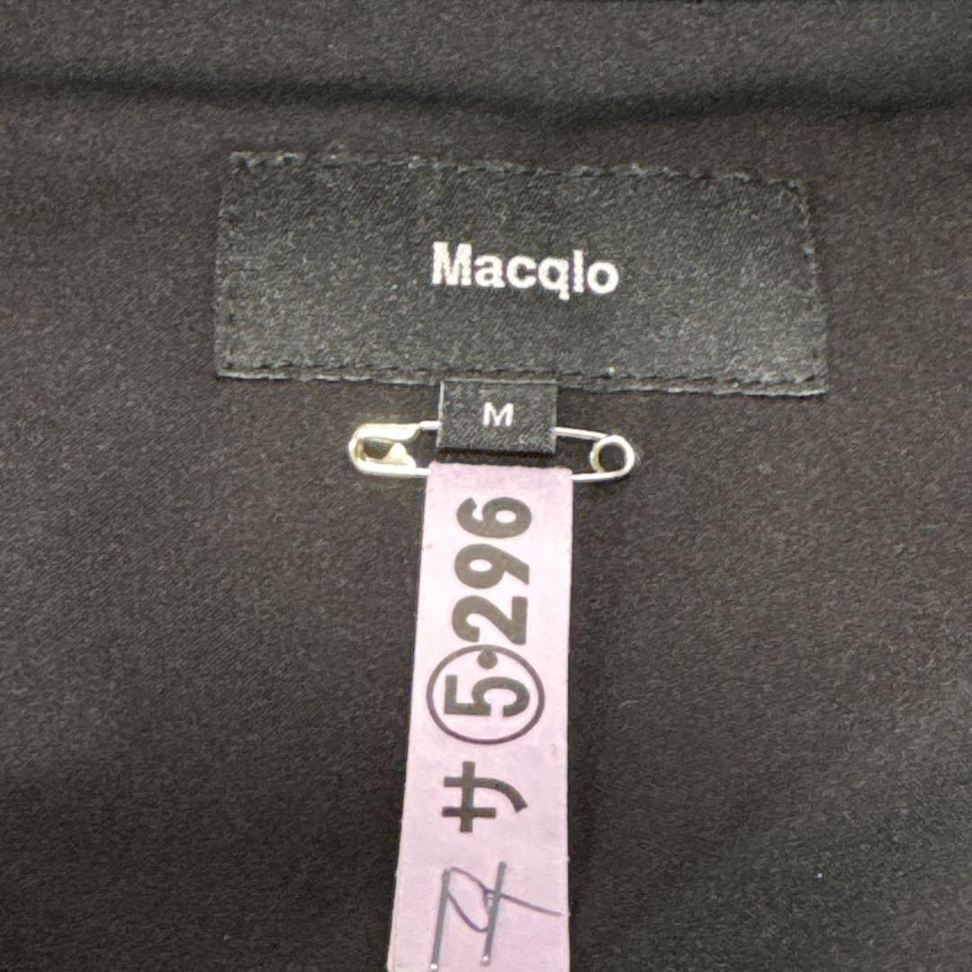 極美品⭐️macqlo washable zip half coat M ブルゾン