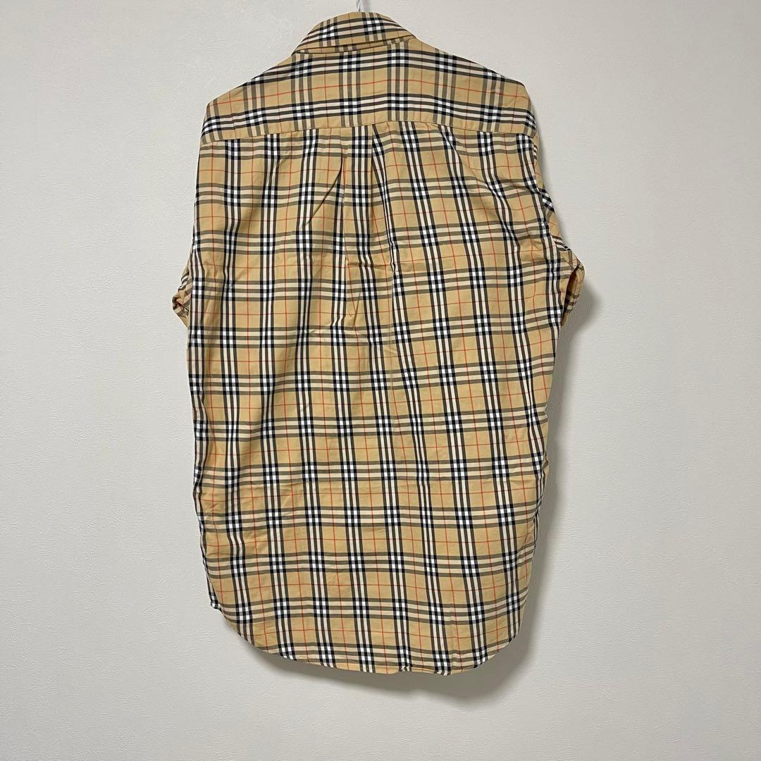 美品　Burberry チェック柄 長袖シャツ