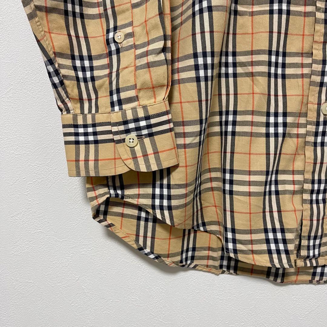 美品　Burberry チェック柄 長袖シャツ