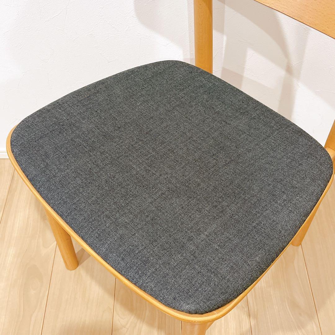 専用 【極美品】無印良品 ラウンドチェア 布座 ブナ材