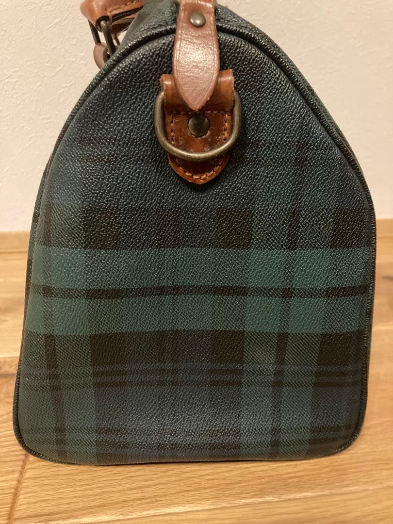 POLO RALPH LAUREN ミニボストンバッグ チェック柄