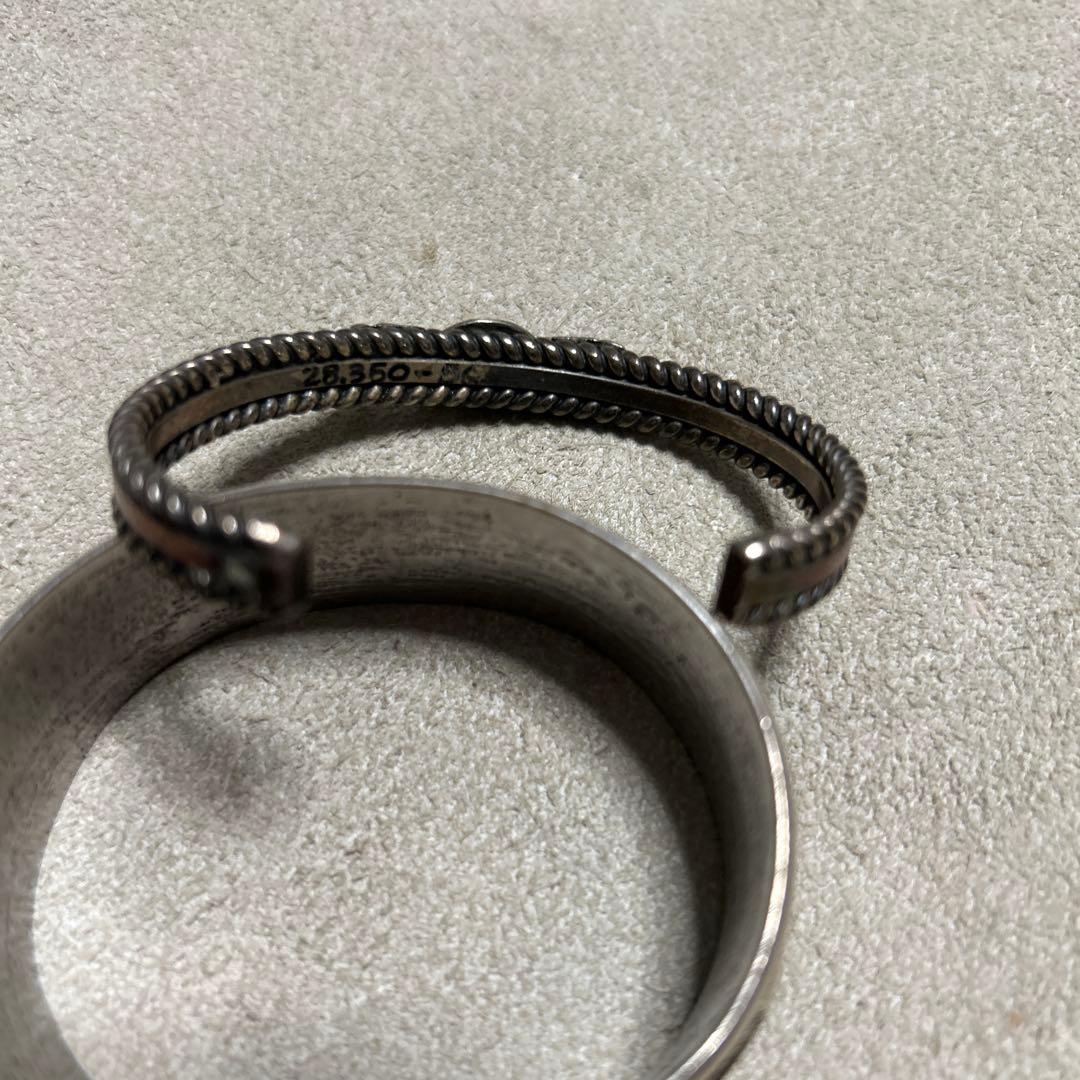 インディアンジュエリー　ナバホ　Vivian Barbone ターコイズバングル