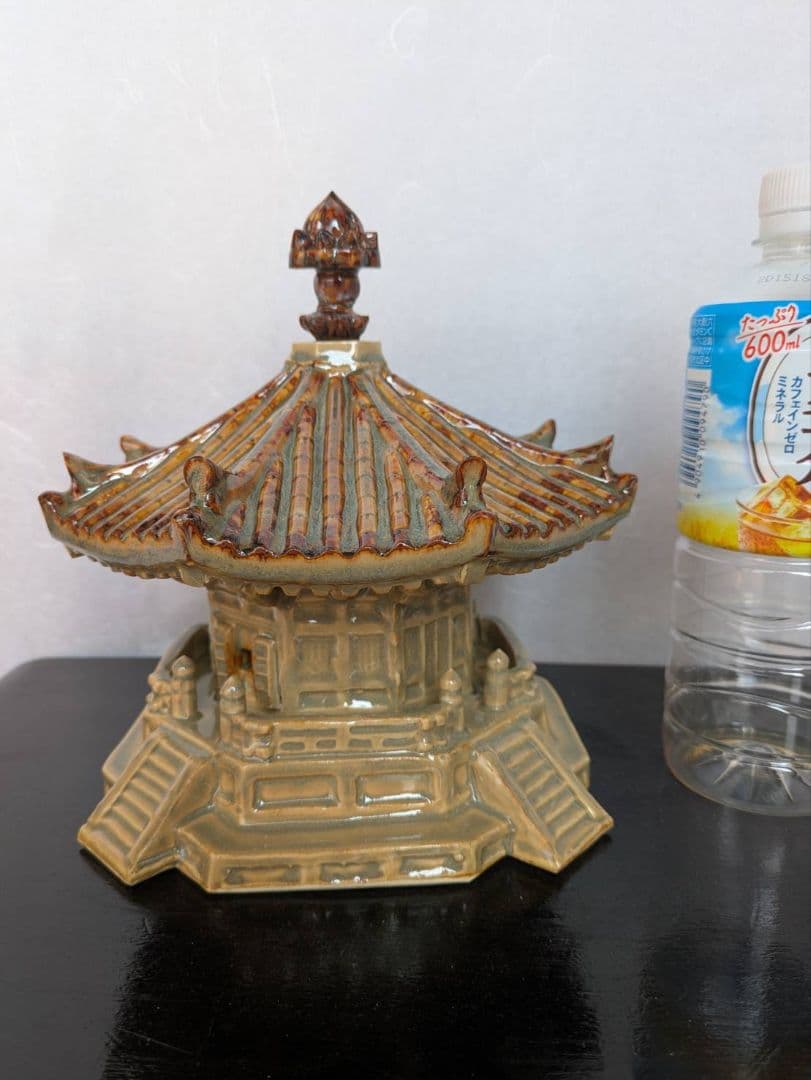 夢殿 赤膚焼 インテリア 置物 アンティーク 旧家収蔵 縁起物