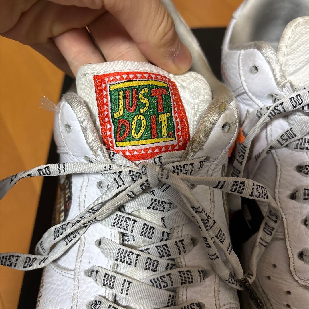 Nike Air Force 1 ホワイト JUST DO IT