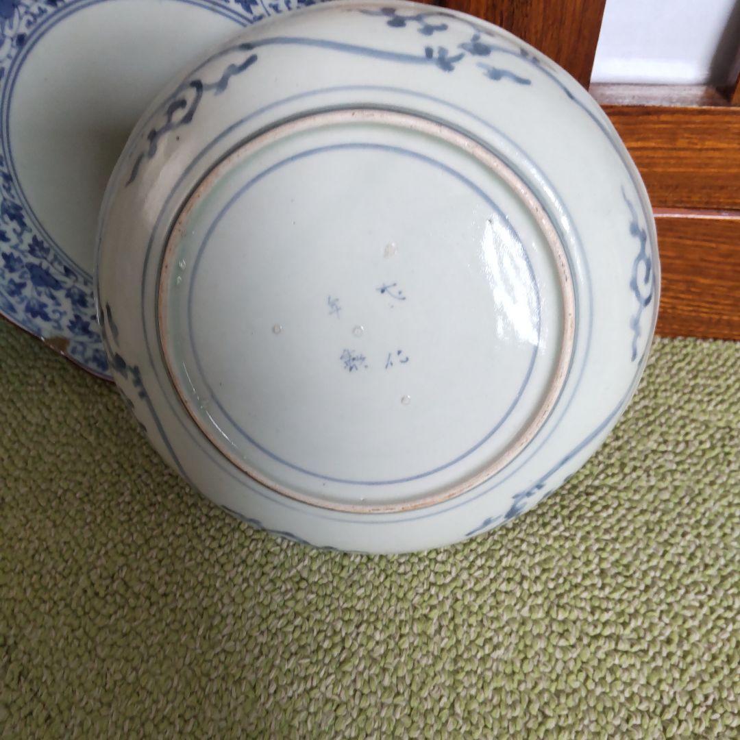 古伊万里蛸唐草皿