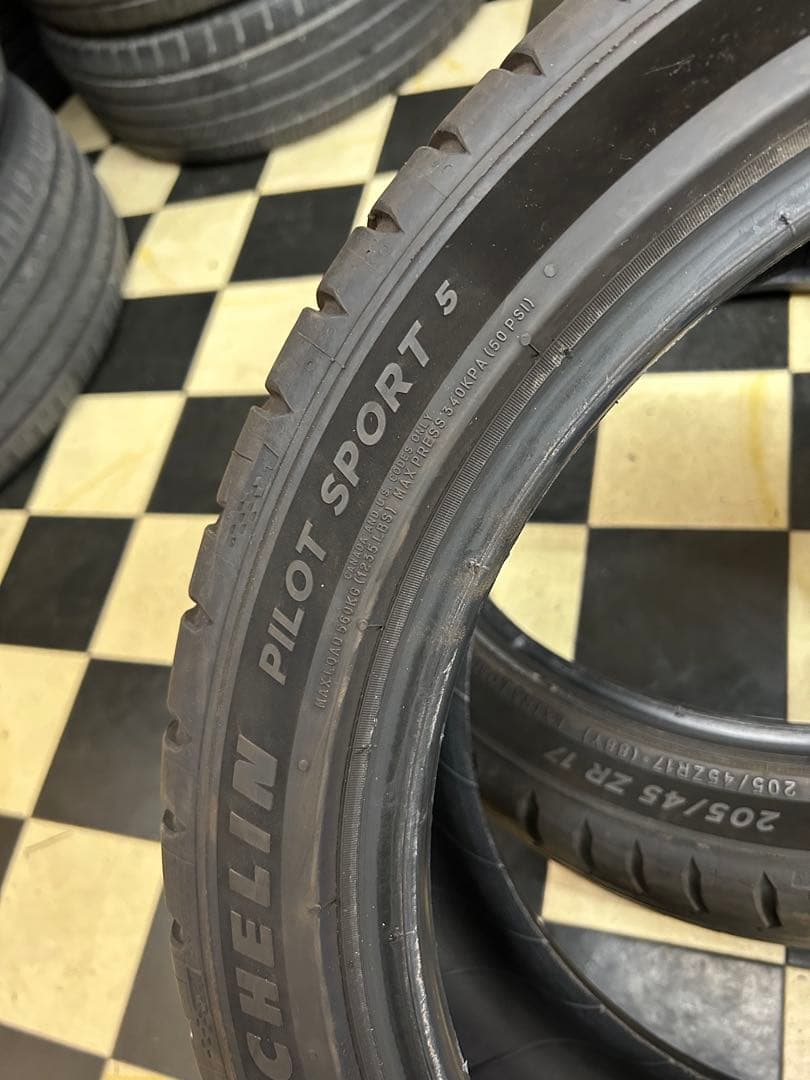 205/45R17 PS5 ミシュラン　バリ山　処分