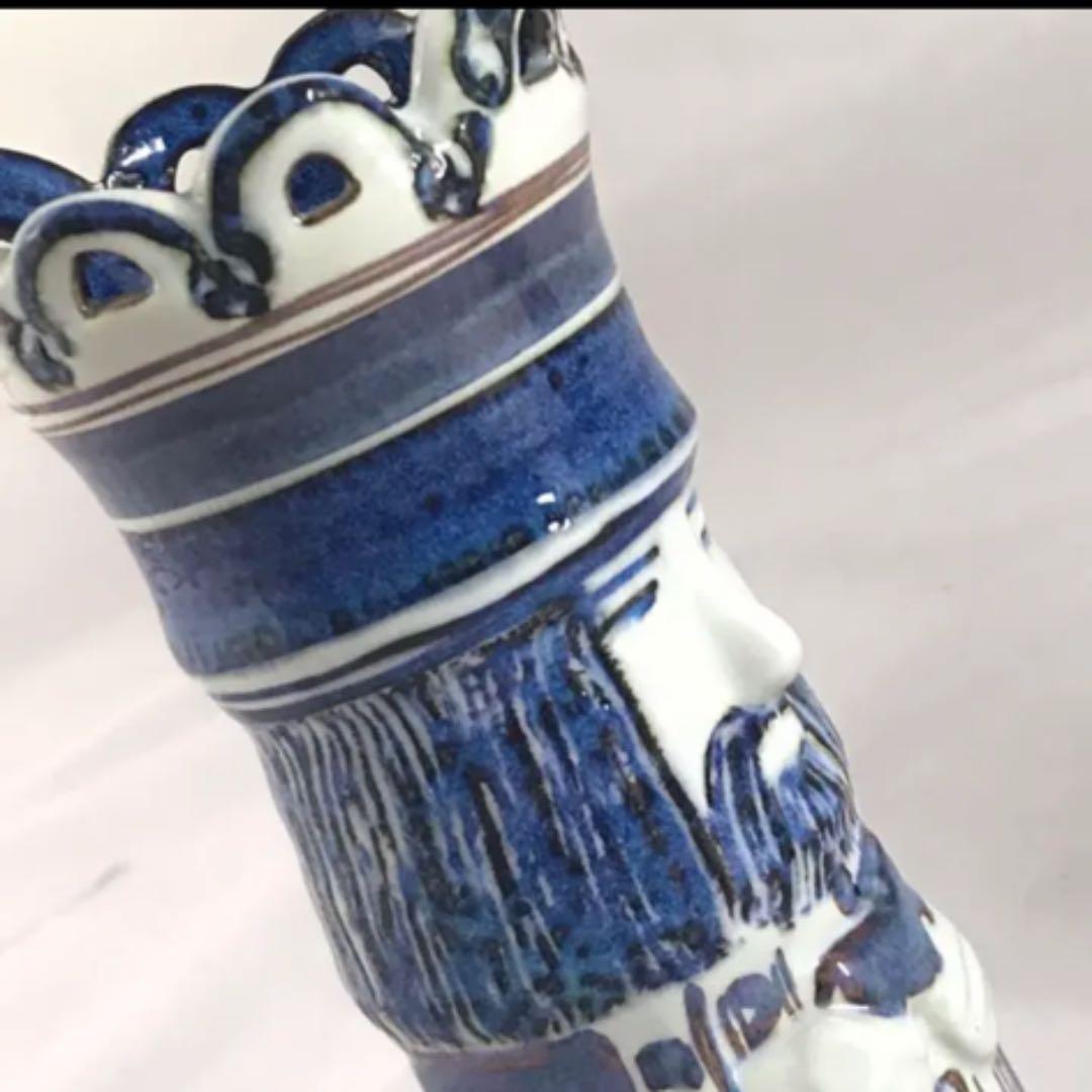 ヴィンテージ アルミニア /ロイヤルコペンハーゲン チェス キング＆クイーン