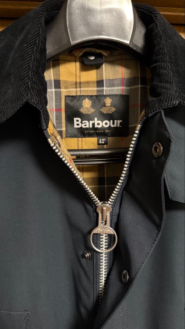Barbour bedale SL ネイビー ノンオイル