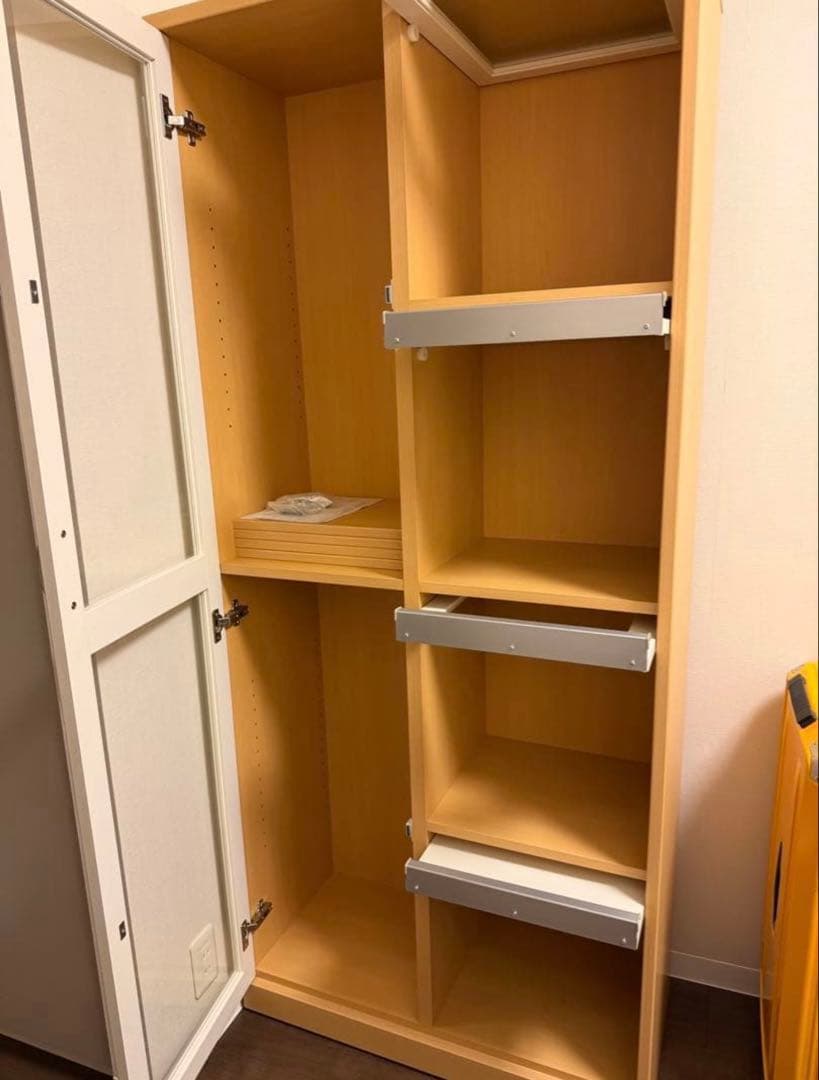 【hige】　大塚家具　本棚扉付き　高さ180センチ