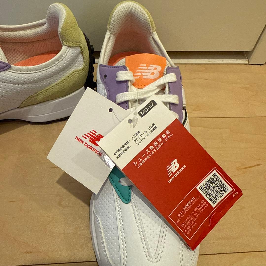 【新品美品／25cm】ニューバランス■ WGS327MU ■ゴルフシューズ