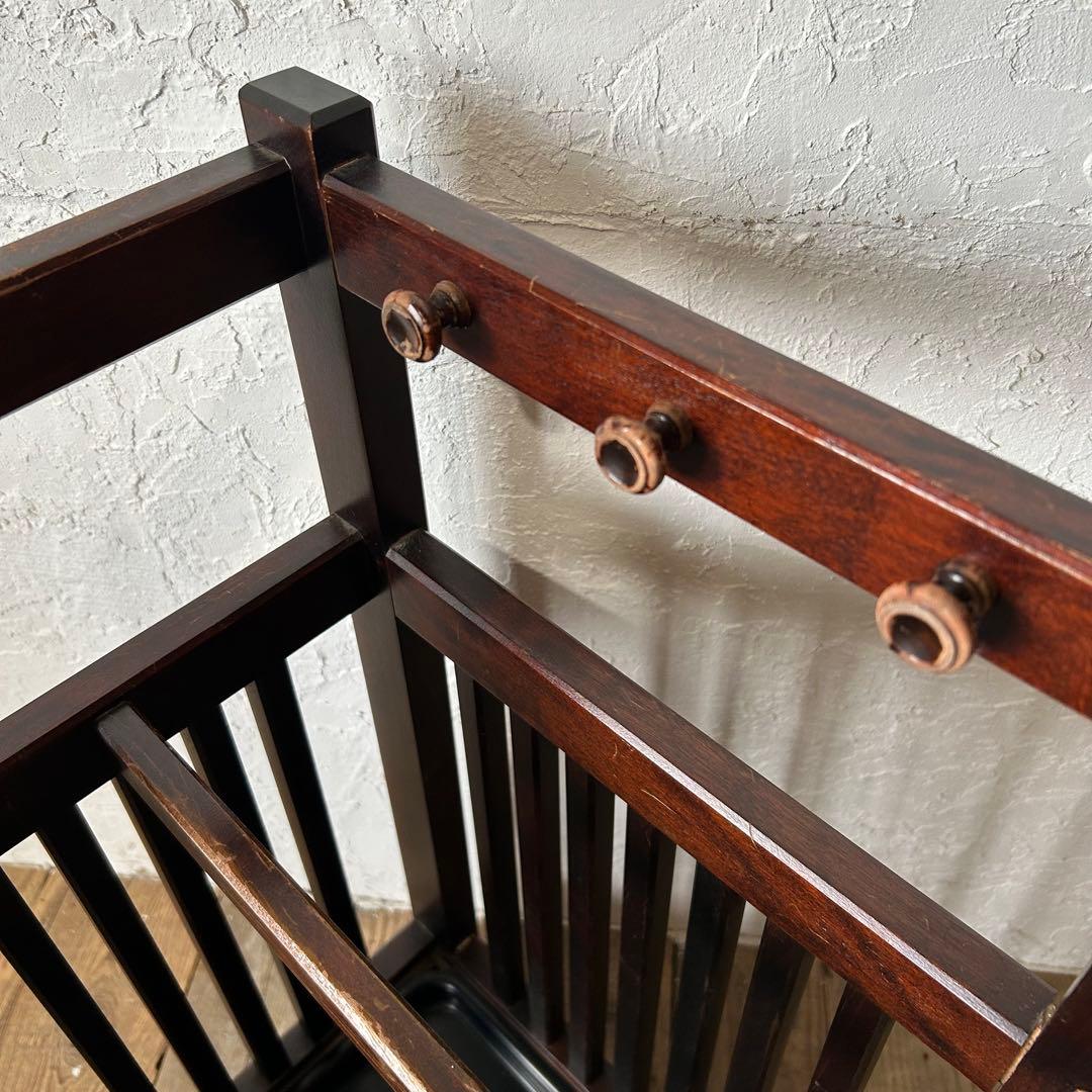 【 希少 】北海道民芸家具 傘立て