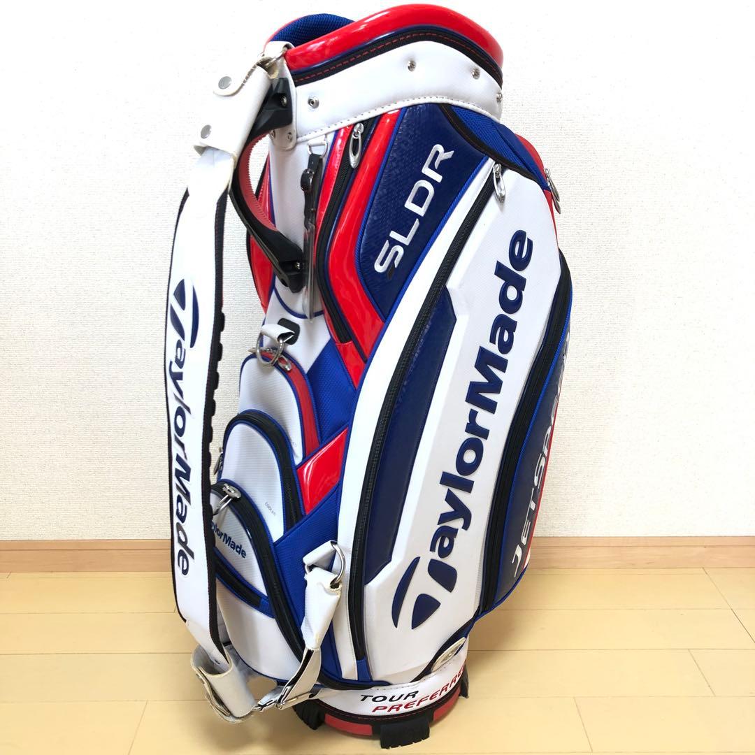【希少品】TaylorMade　ダブルロゴ　ツアープロ　スタッフバッグ　9.0型