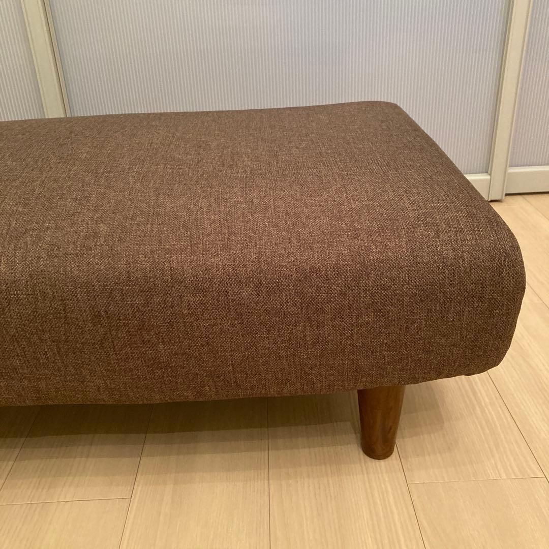 【スツールのみ】ニトリ　足置き　ソファ　布張り　スツール　おしゃれ