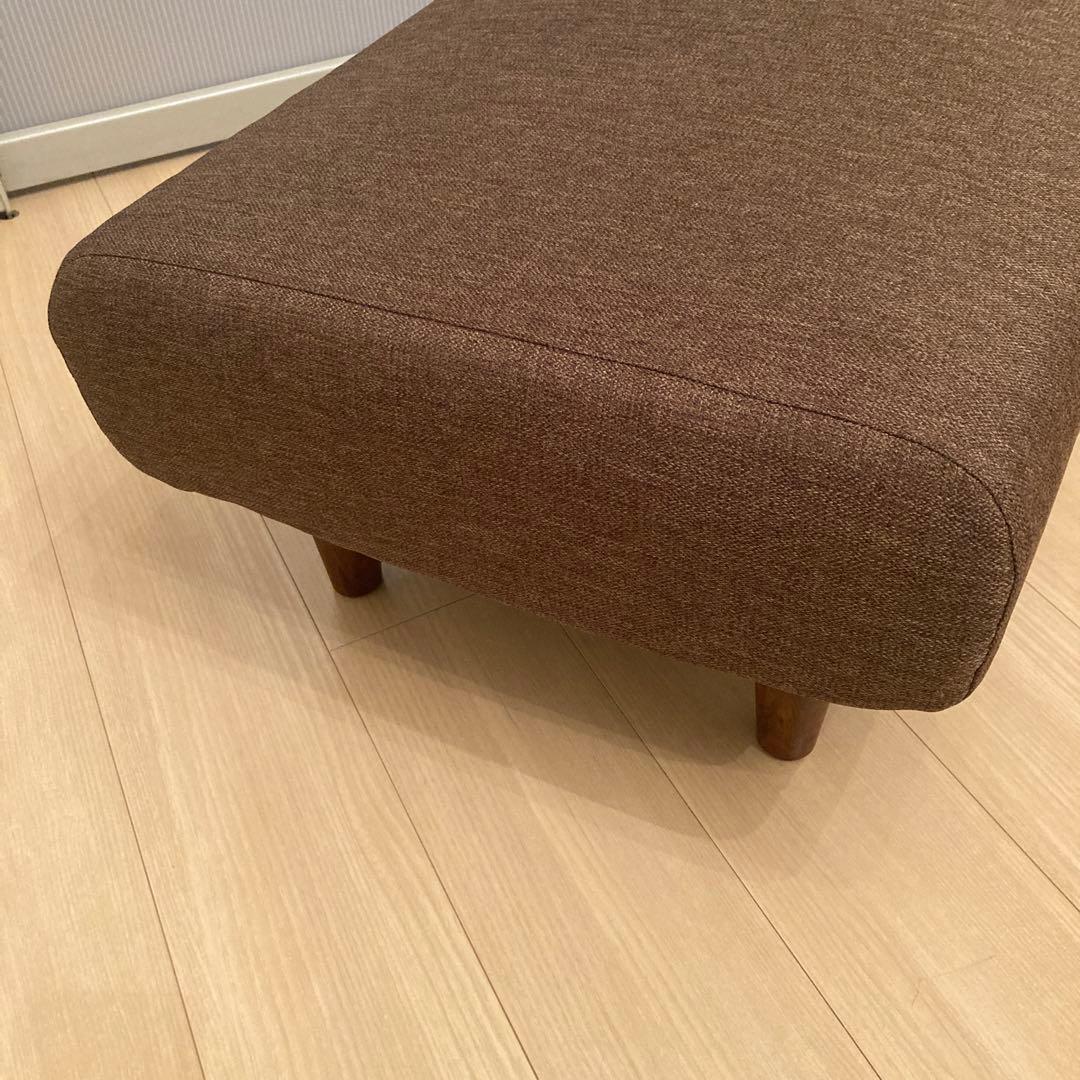 【スツールのみ】ニトリ　足置き　ソファ　布張り　スツール　おしゃれ