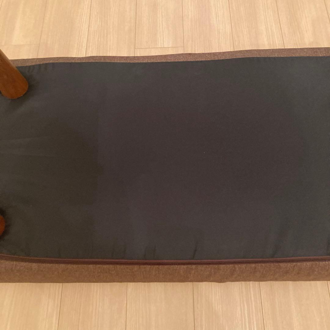 【スツールのみ】ニトリ　足置き　ソファ　布張り　スツール　おしゃれ