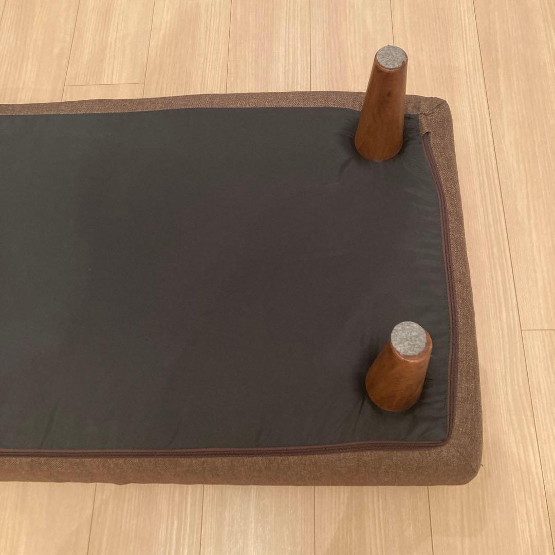 【スツールのみ】ニトリ　足置き　ソファ　布張り　スツール　おしゃれ