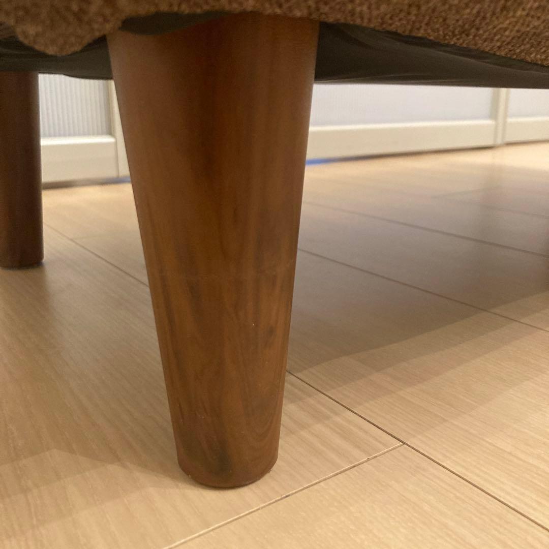 【スツールのみ】ニトリ　足置き　ソファ　布張り　スツール　おしゃれ