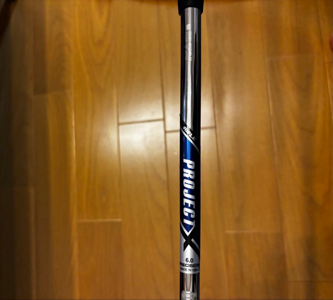 MizunoPro s-3 6本(5〜P)プロジェクトX6.0 2°アップライト