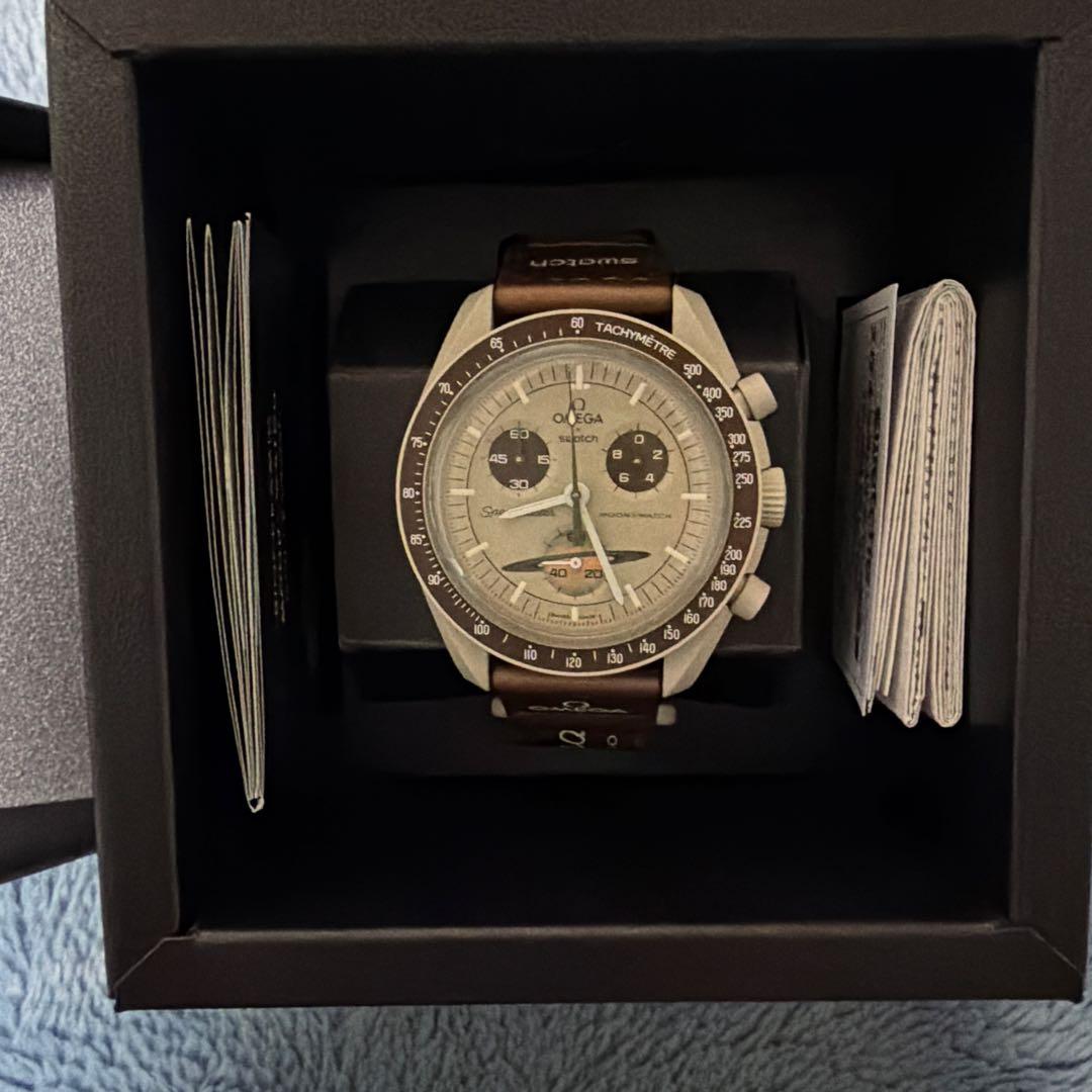 オメガ×スウォッチ MISSION TO SATURN 限定コラボウォッチ　土星