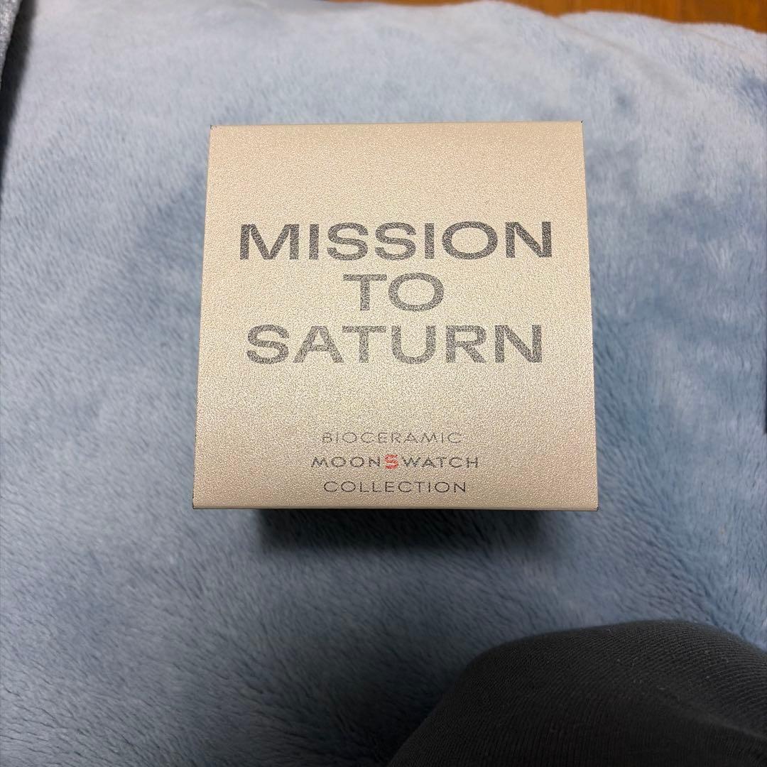 オメガ×スウォッチ MISSION TO SATURN 限定コラボウォッチ　土星