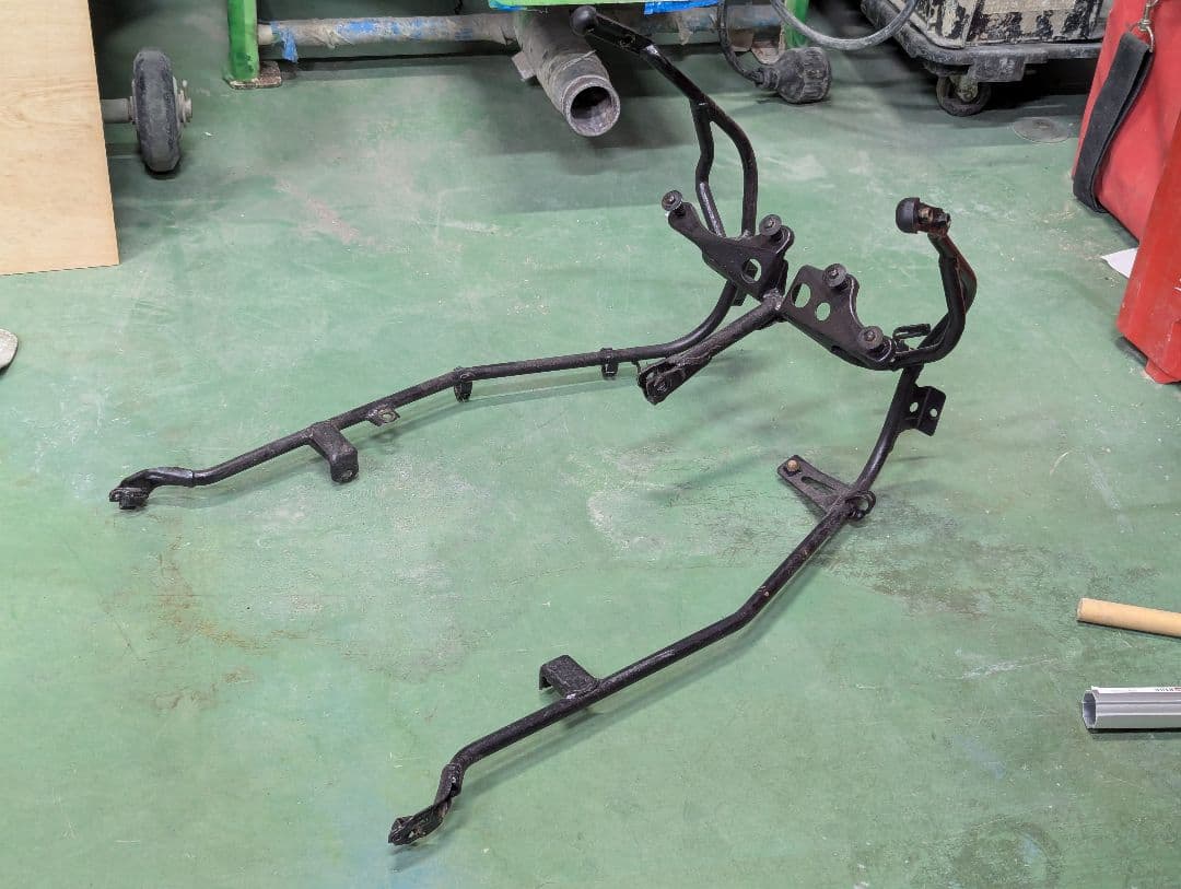 MC11 NS250R アッパーカウル 　ステー付き