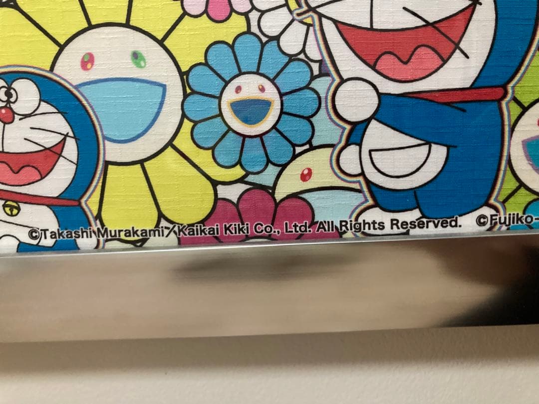 村上隆　ドラえもんポスター特注額装