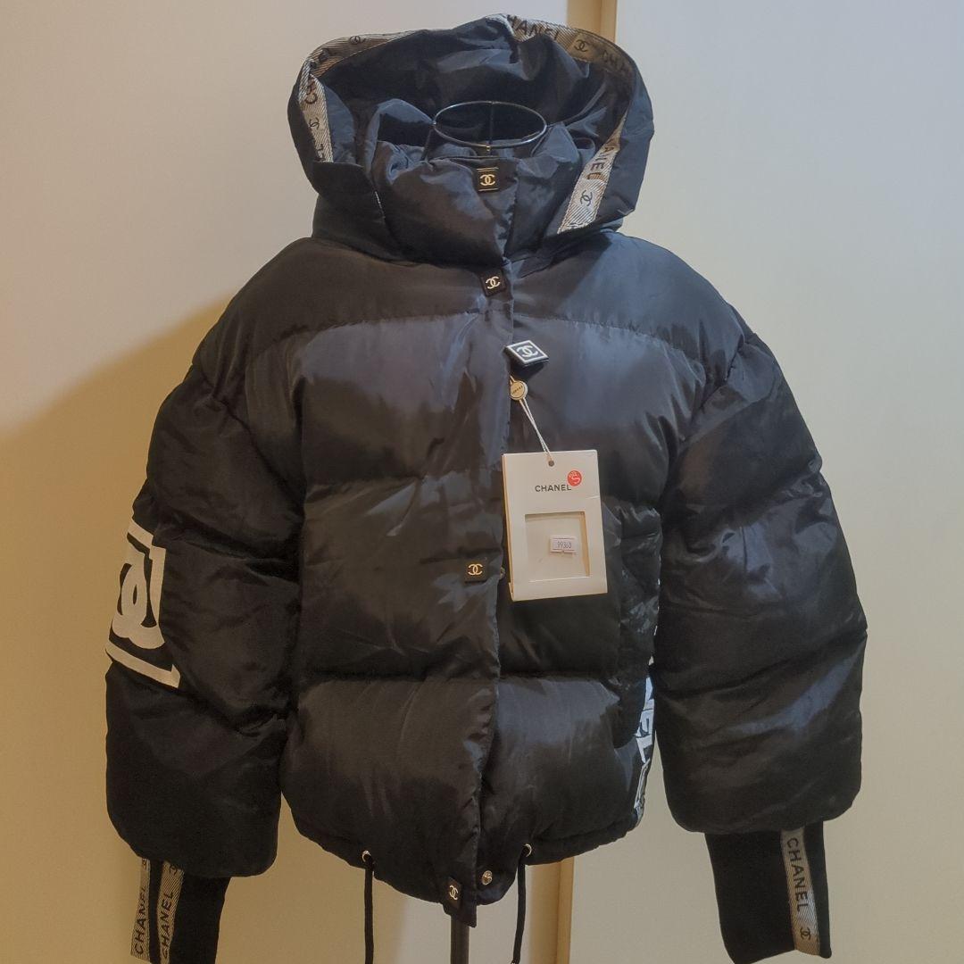 CHANEL ブラック ダウンジャケット値段交渉お気軽に