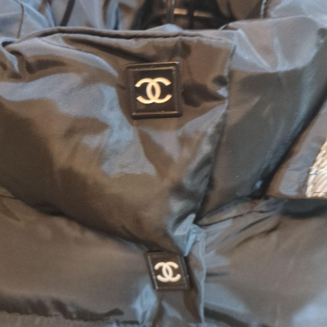 CHANEL ブラック ダウンジャケット値段交渉お気軽に