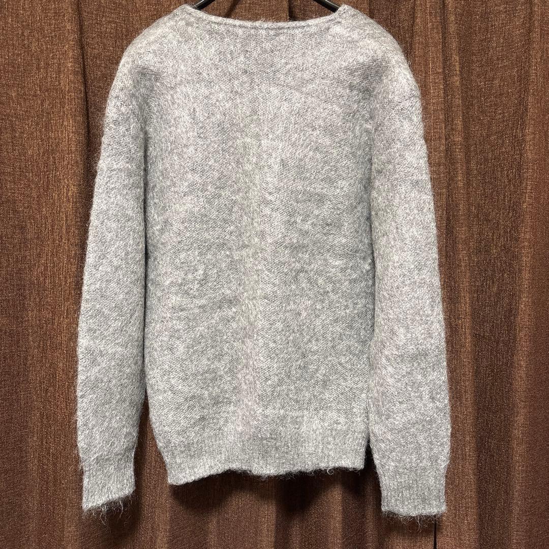 ニードルス　グレーモヘアカーディガン