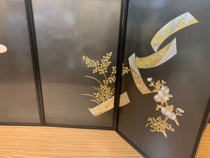 屏風枠付き　62cm No.189 五月人形　屏風