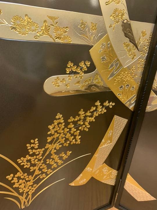 屏風枠付き　62cm No.189 五月人形　屏風