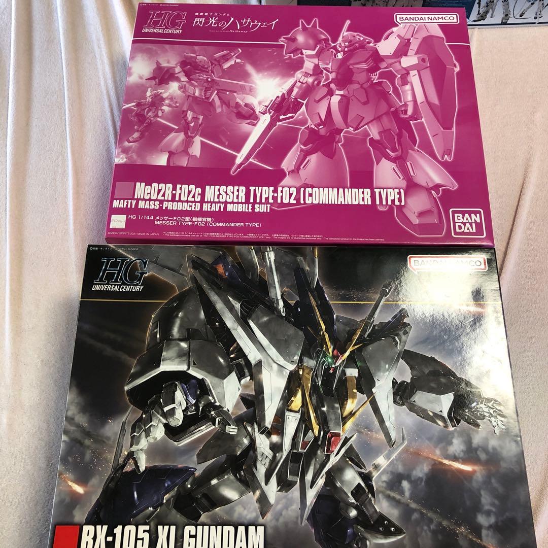 み*ち様 新品　プラモデル 閃光のハサウェイ HG クスィーガンダム メッサー