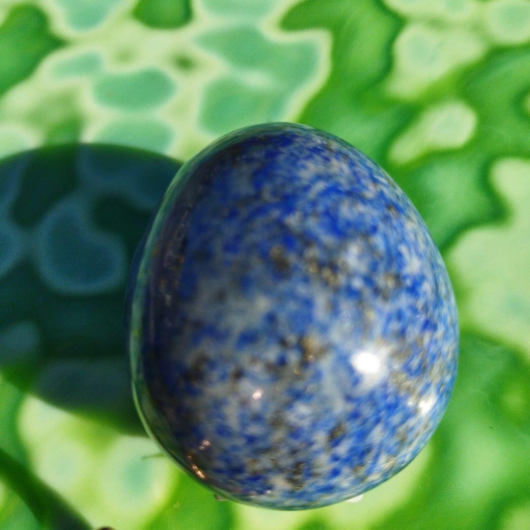 ラピスラズリ　綺麗な卵型